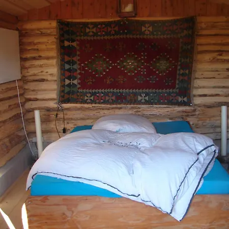 Luxury tent Blockhaus Im Permakulturgarten *